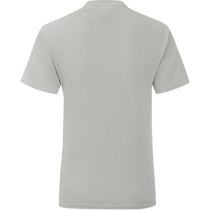 Grey - Back - Fruit of the Loom Mens Iconic 150 T-Shirt