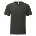 Light Graphite - Front - Fruit of the Loom Mens Iconic T-Shirt
