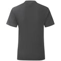 Light Graphite - Back - Fruit of the Loom Mens Iconic T-Shirt