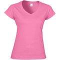 Azalea - Front - Gildan Ladies Soft Style Short Sleeve V-Neck T-Shirt