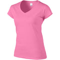 Azalea - Side - Gildan Ladies Soft Style Short Sleeve V-Neck T-Shirt