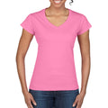 Azalea - Lifestyle - Gildan Ladies Soft Style Short Sleeve V-Neck T-Shirt