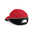 Classic Red-Black-White - Front - Beechfield Teamwear Competition Cap
