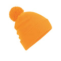 Fluorescent Orange - Front - Beechfield Snowstar Thermal Beanie