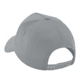 Light Grey - Back - Beechfield Urbanwear 6 Panel Snapback Cap