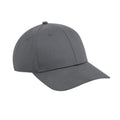 Light Graphite - Front - Beechfield Urbanwear 6 Panel Snapback Cap