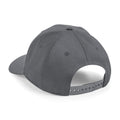 Light Graphite - Back - Beechfield Urbanwear 6 Panel Snapback Cap