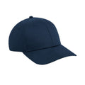 Navy - Front - Beechfield Urbanwear 6 Panel Snapback Cap