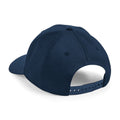 Navy - Back - Beechfield Urbanwear 6 Panel Snapback Cap