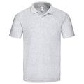 Grey Heather - Front - Fruit of the Loom Mens Original Polo Shirt