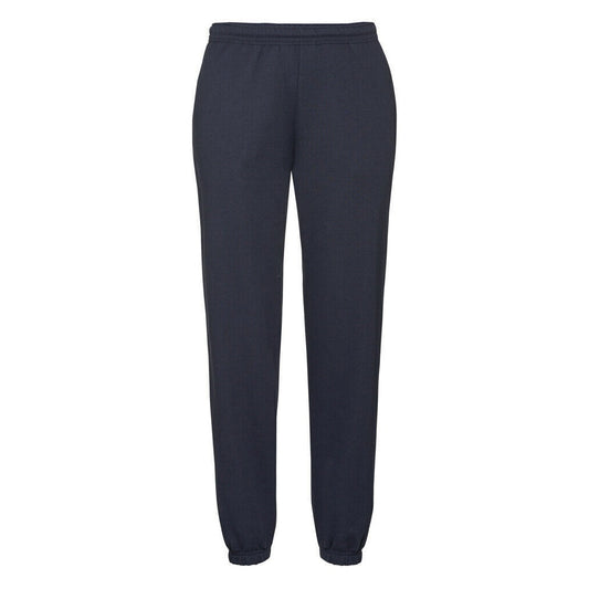 Deep Navy - Front - Fruit of the Loom Mens Jogging Bottoms