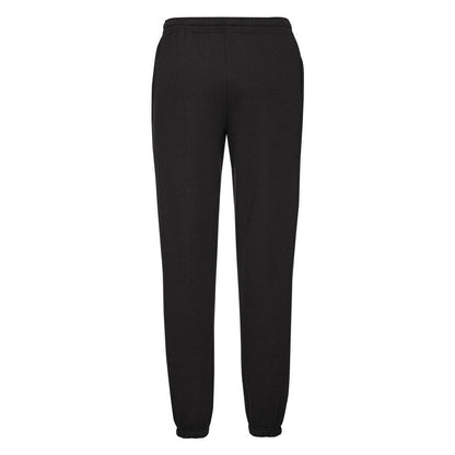 Black - Back - Fruit of the Loom Mens Jogging Bottoms