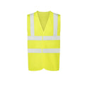 Yellow - Front - Ultimate Clothing Collection Unisex UCC4 Adult Hi-Vis Vest
