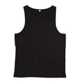 Black - Front - Mantis Mens Drop Arm Holes Vest