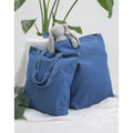 Denim Blue - Side - Mantis Denim Tote Bag