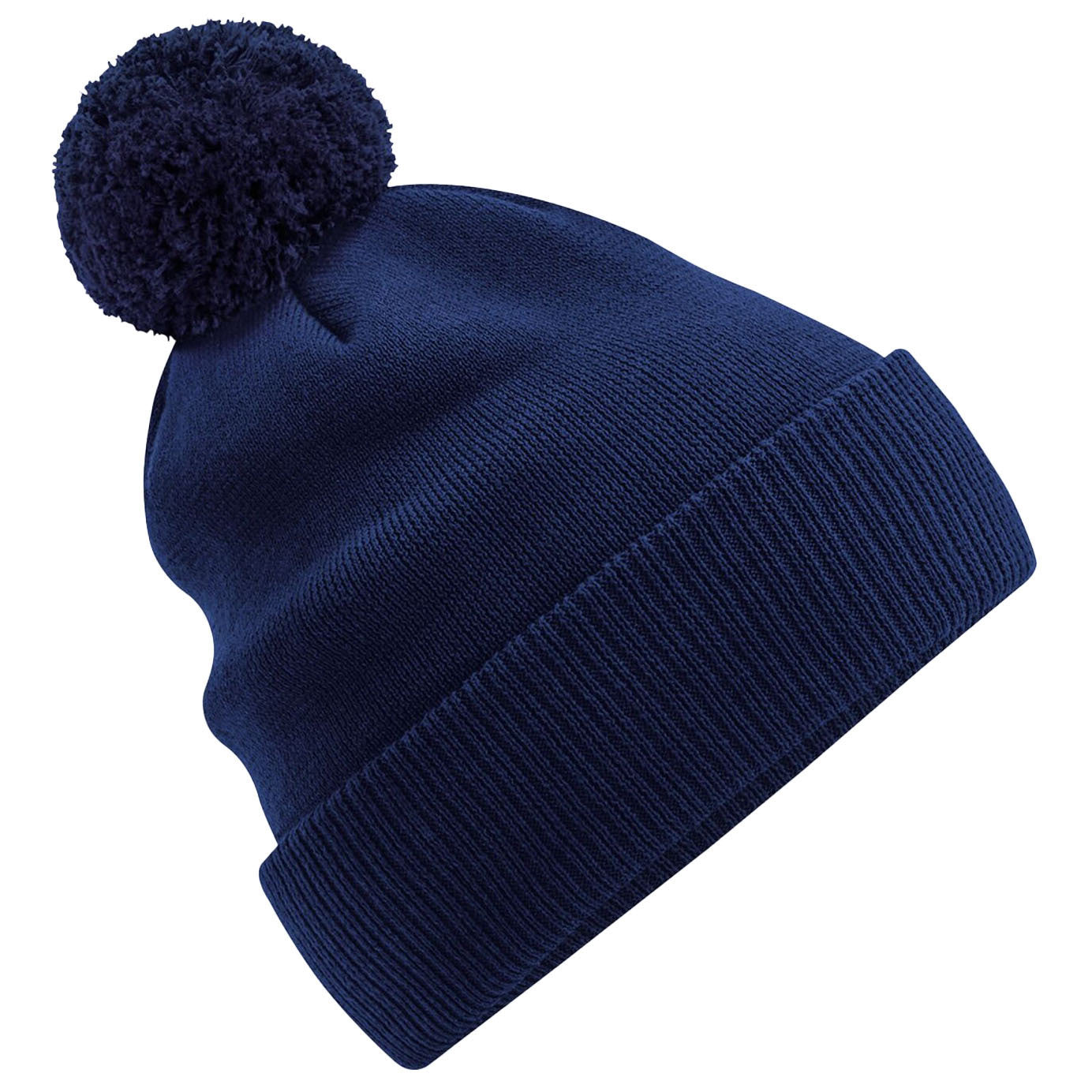Oxford Navy - Front - Beechfield Snowstar Organic Cotton Beanie