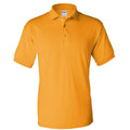 Gold - Front - Gildan Adult DryBlend Jersey Short Sleeve Polo Shirt