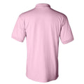 White - Side - Gildan Adult DryBlend Jersey Short Sleeve Polo Shirt
