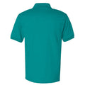 Black - Side - Gildan Adult DryBlend Jersey Short Sleeve Polo Shirt