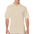 Sand - Lifestyle - Gildan Adult DryBlend Jersey Short Sleeve Polo Shirt