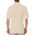 Sand - Pack Shot - Gildan Adult DryBlend Jersey Short Sleeve Polo Shirt