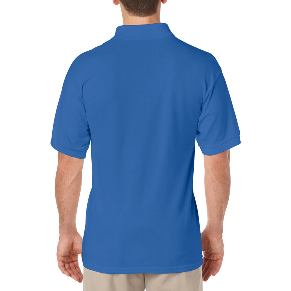 Royal - Pack Shot - Gildan Adult DryBlend Jersey Short Sleeve Polo Shirt