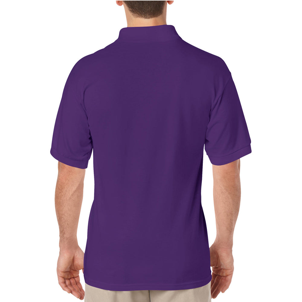 Purple - Pack Shot - Gildan Adult DryBlend Jersey Short Sleeve Polo Shirt