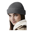 Graphite - Back - Beechfield Harbour Beanie