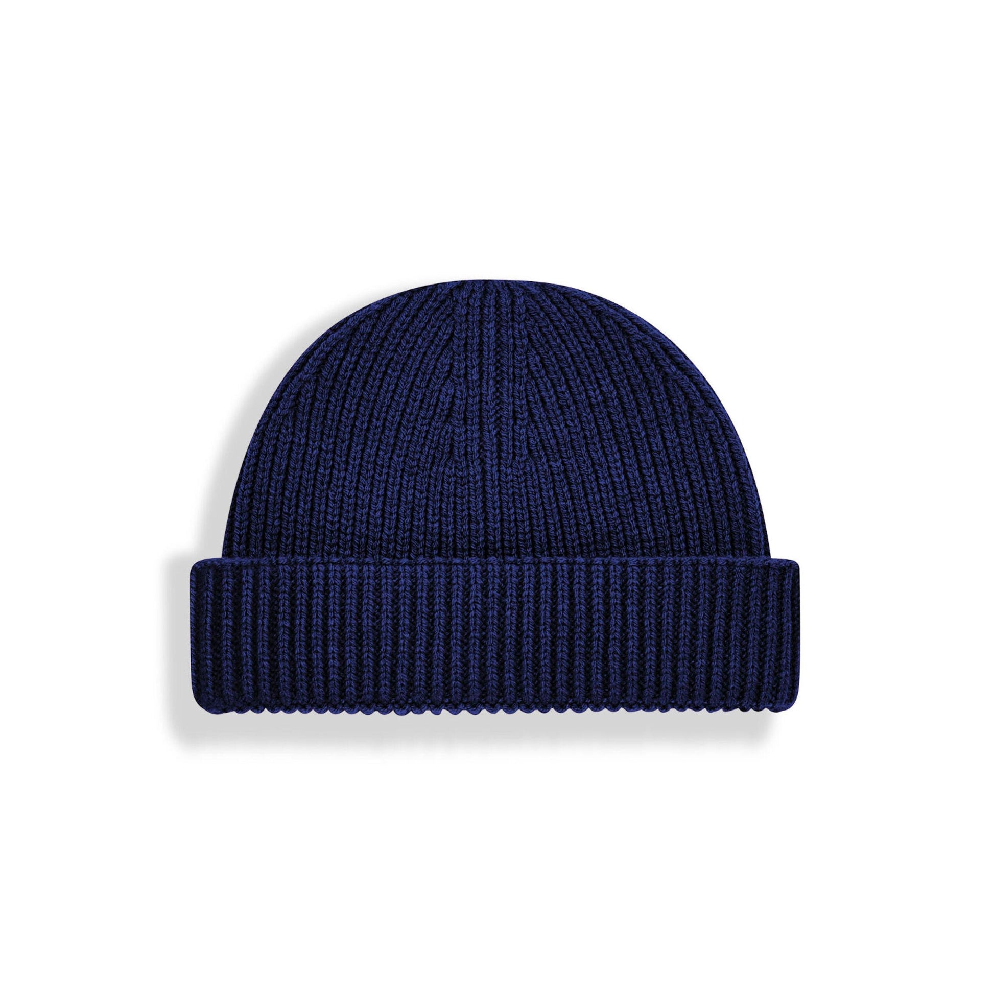 Oxford Navy - Side - Beechfield Harbour Beanie