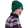 Bottle Green - Back - Beechfield Original Recycled Cuffed Beanie