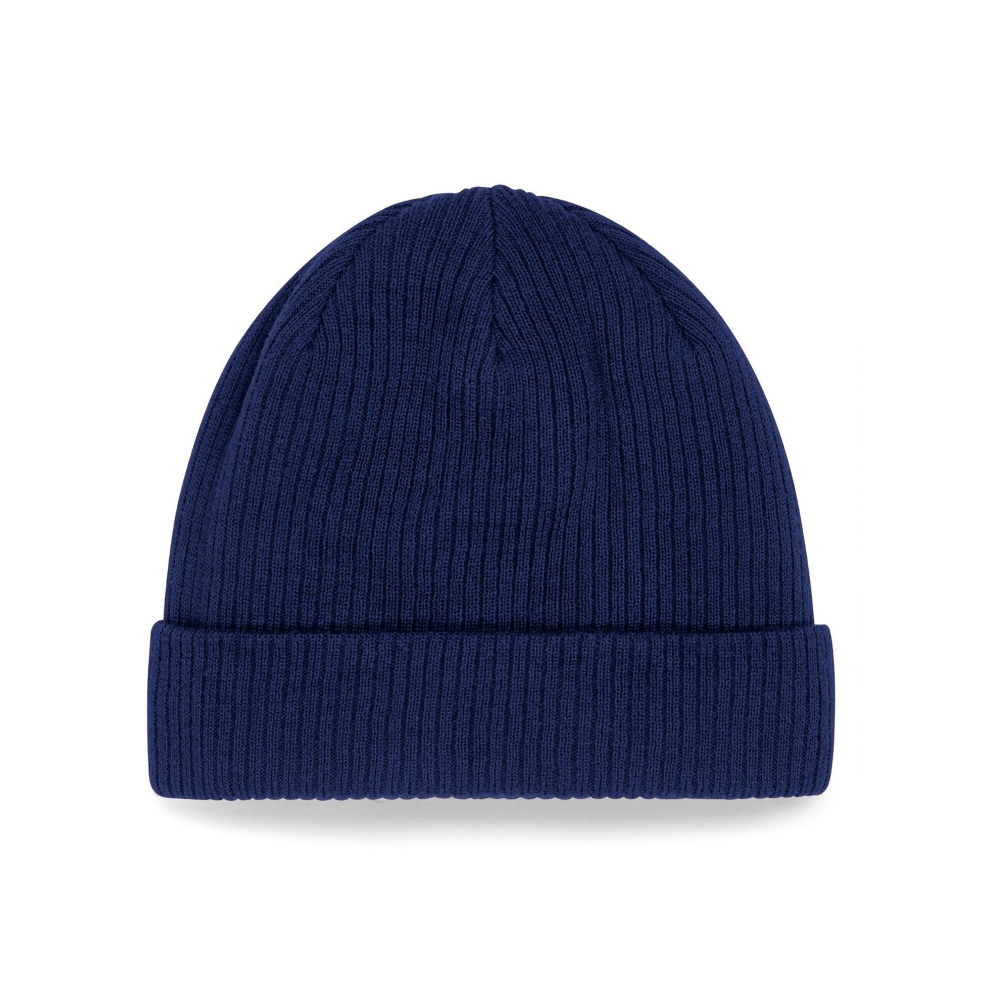 Oxford Navy - Back - Beechfield Organic Cotton Beanie