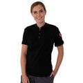 Black - Front - Le Chef Unisex Adult Pique Chef Shirt
