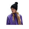 Black - Side - Beechfield Snowstar Thermal Water Repellent Beanie