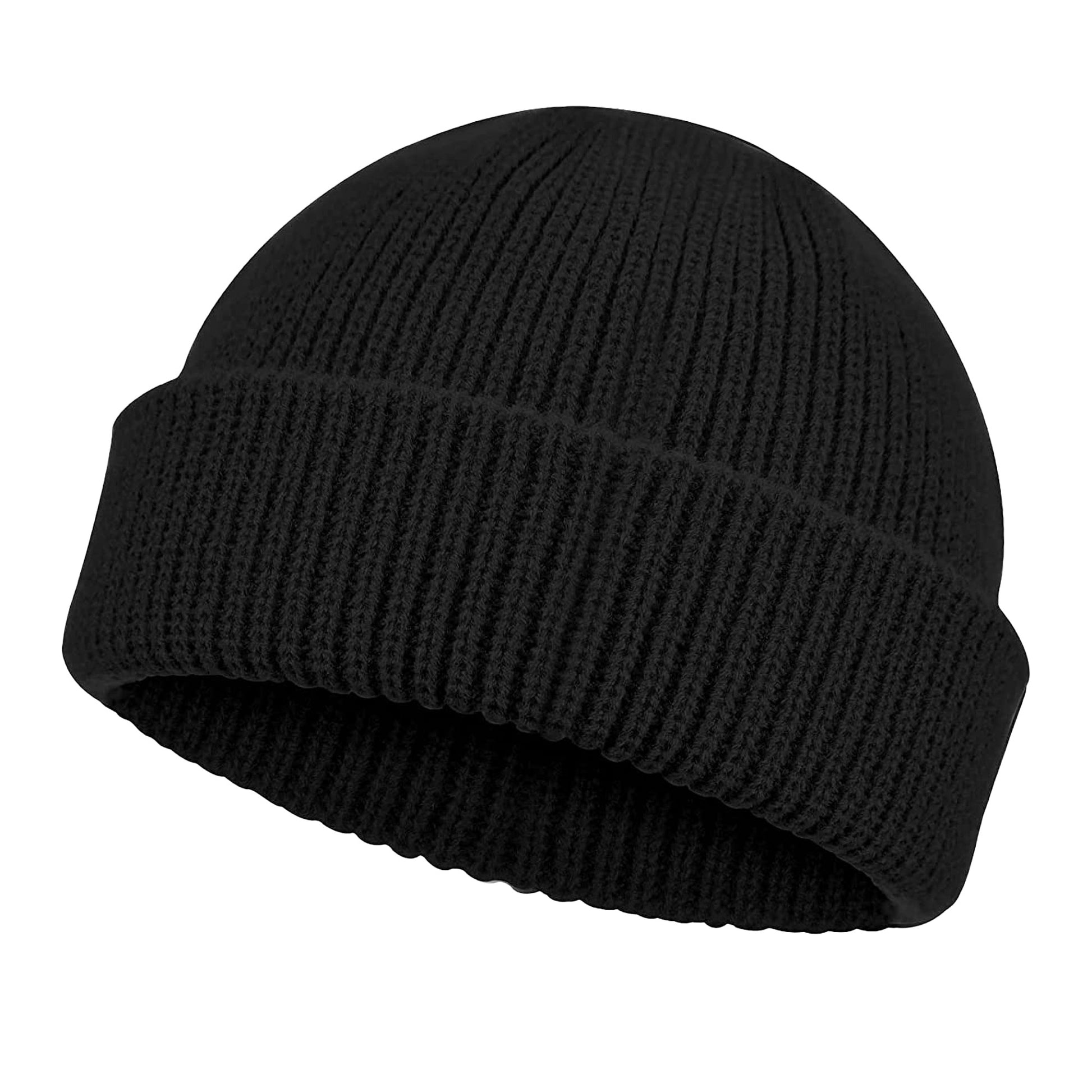 Black - Back - Beechfield Elements Wind Resistant Beanie