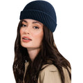French Navy - Back - Beechfield Elements Wind Resistant Beanie
