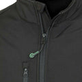 Black - Lifestyle - Result Genuine Recycled Womens-Ladies Three Layer Soft Shell Jacket