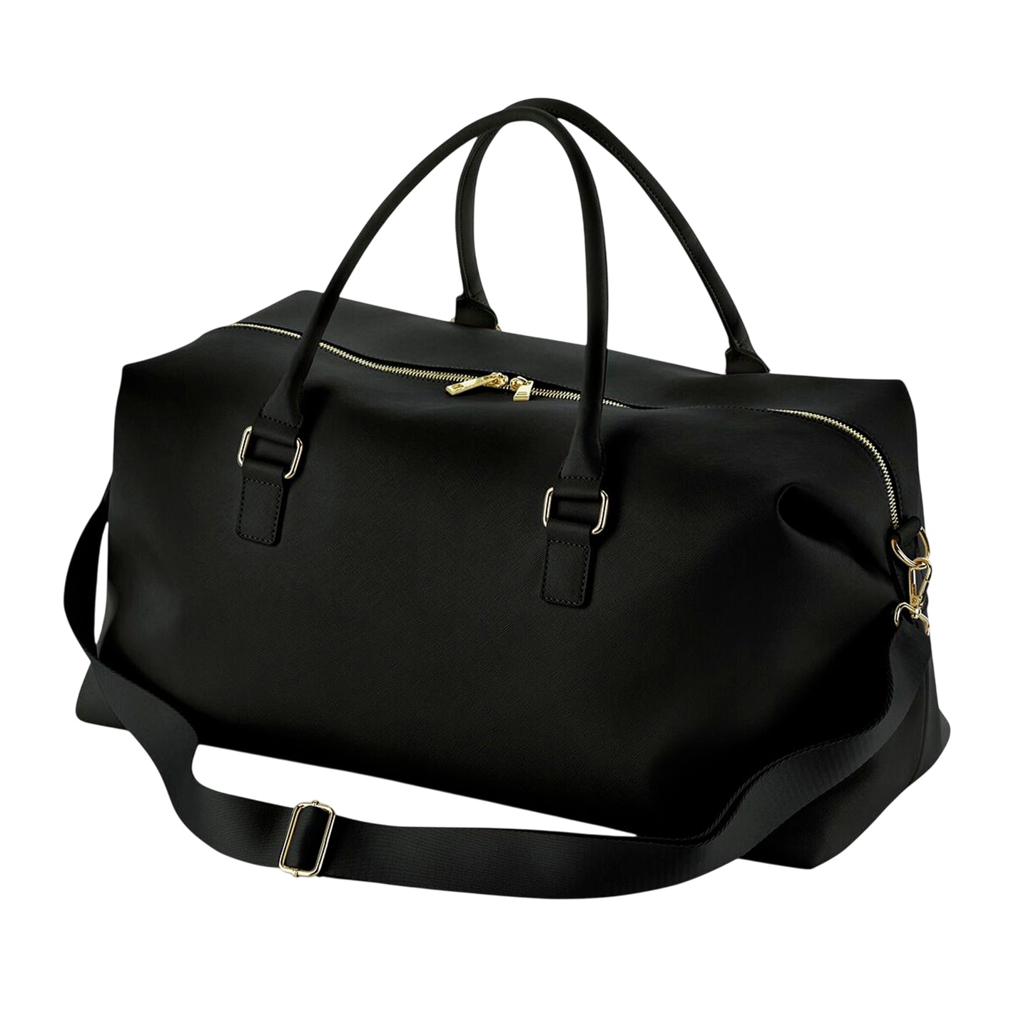 Black - Back - Bagbase Boutique Duffle Bag