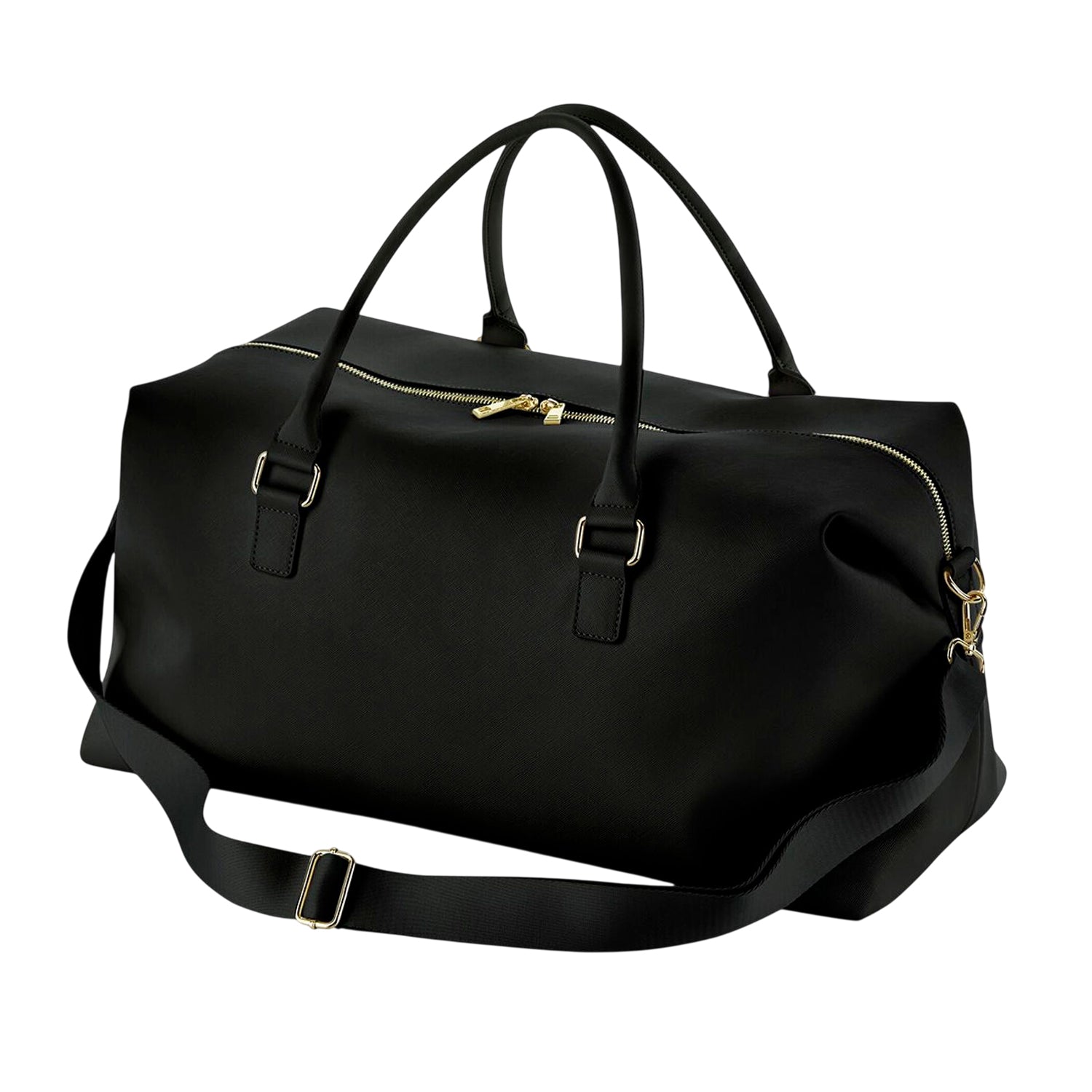 Black - Back - Bagbase Boutique Duffle Bag