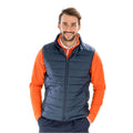 Navy Blue - Back - Result Core Mens Promo Padded Body Warmer