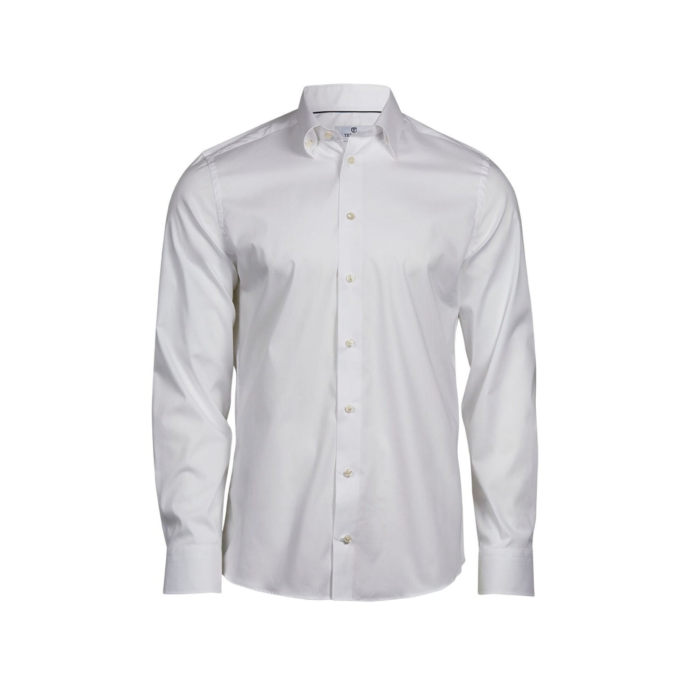 White - Front - Tee Jays Mens Stretch Shirt