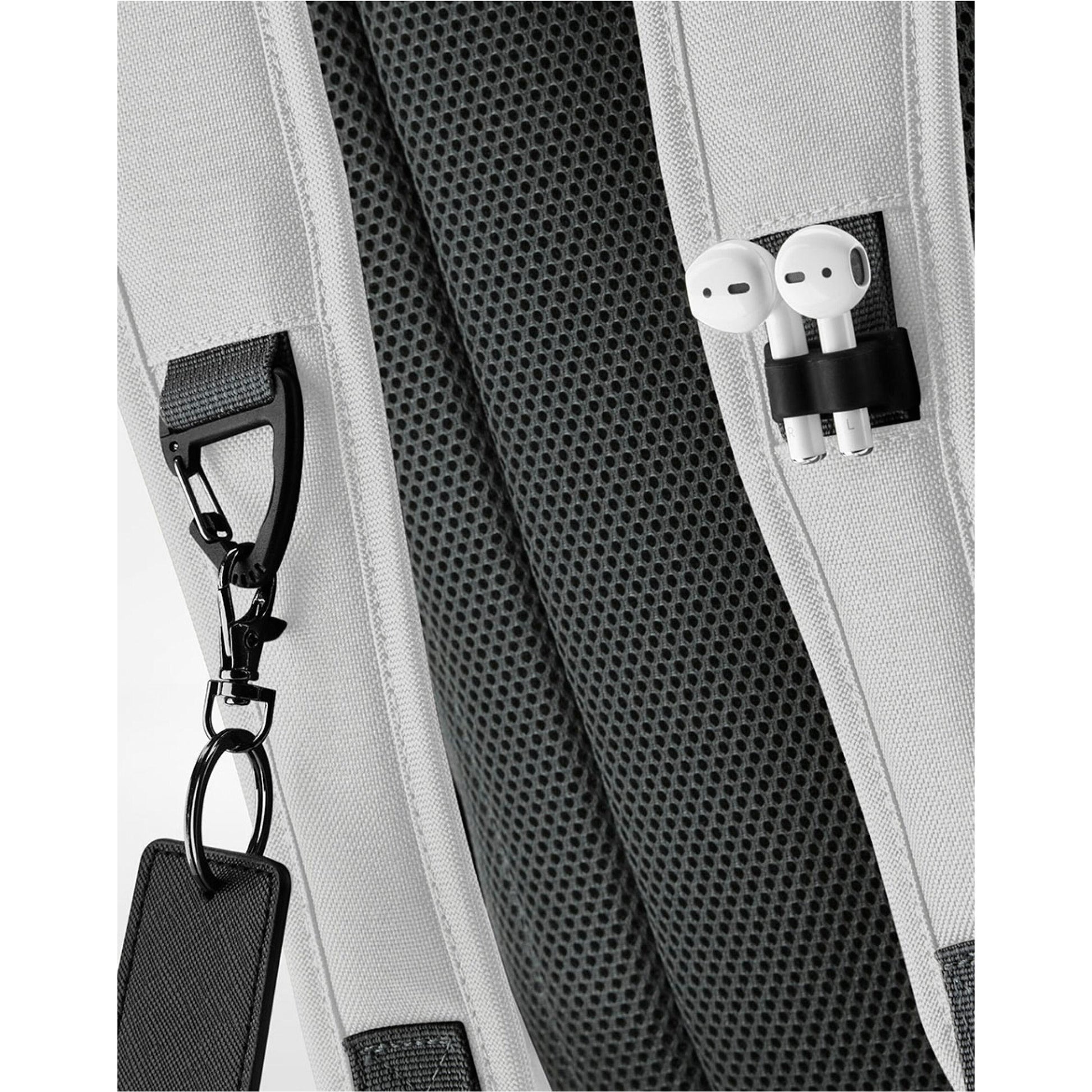 Ice Grey - Side - Bagbase Athleisure Sports Backpack