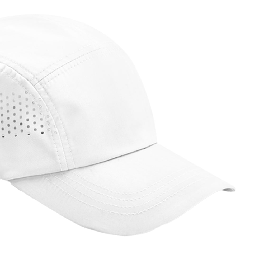 White - Back - Beechfield Technical Cap