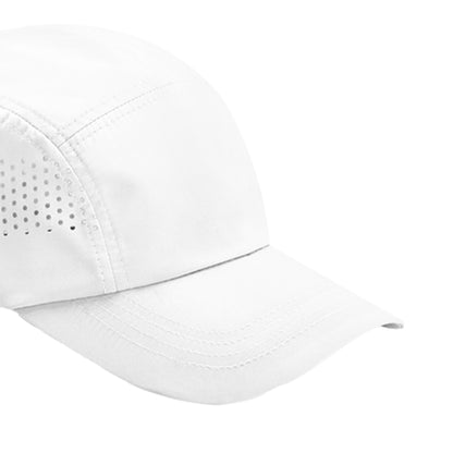 White - Back - Beechfield Technical Cap