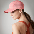 Salmon Pink - Back - Beechfield Technical Cap