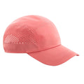 Salmon Pink - Front - Beechfield Technical Cap
