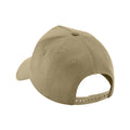 Desert Sand - Front - Beechfield Unisex Adult Removable Patch Baseball Cap