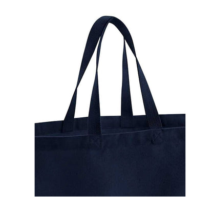French Navy - Back - Westford Mill Canvas Oversized Tote Bag