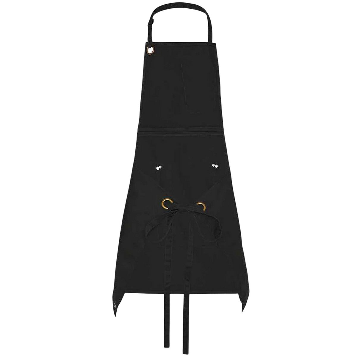 Black - Back - Dennys Unisex Adult Le Chef Full Apron