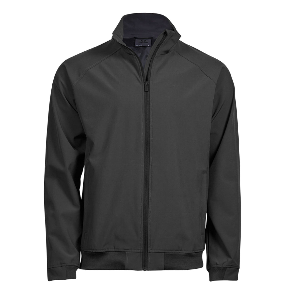 Dark Grey - Front - Tee Jays Mens Club Jacket