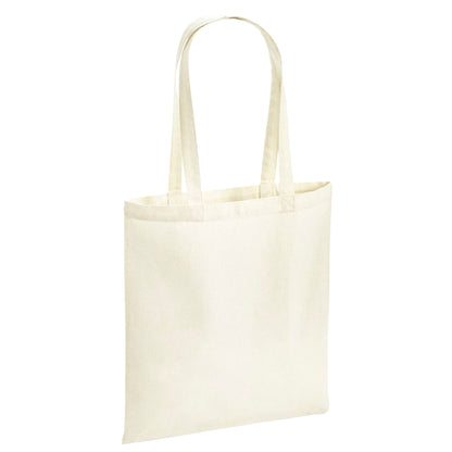 Natural - Front - Westford Mill Cotton Recycled Tote Bag